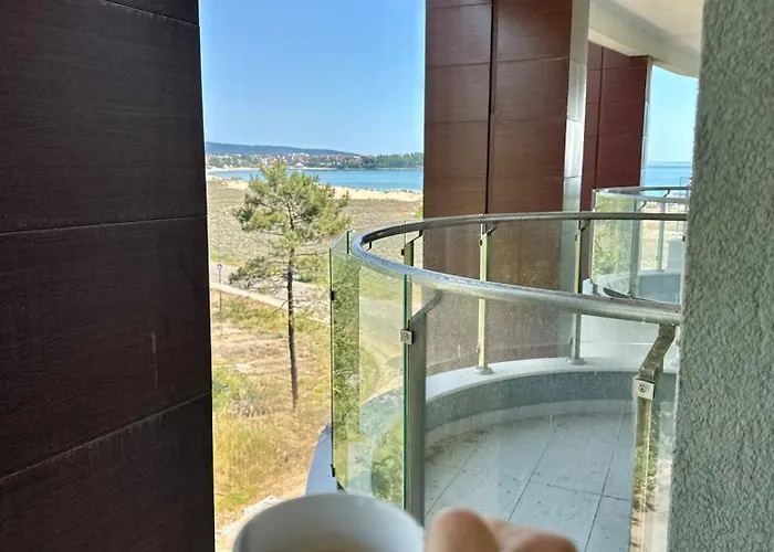Sea View Allure With Balcony Apartman Primorszko